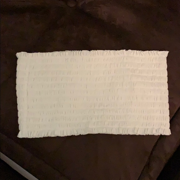 NWOT Brandy Melville White Tube Top - Picture 4 of 5